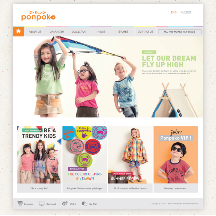 Ponpoko Company Website