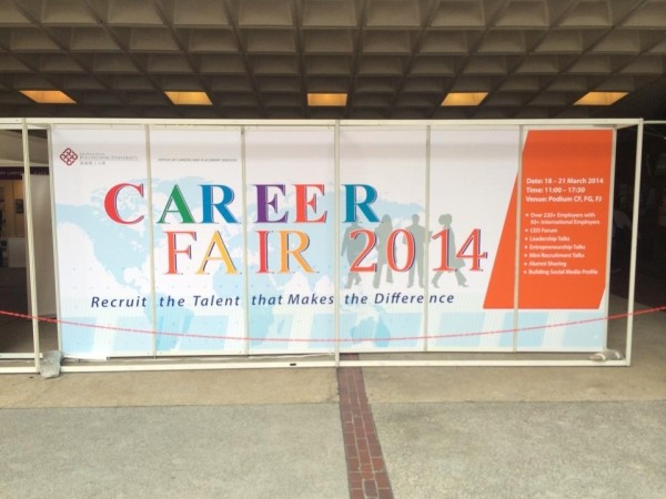 career fair 2014 @ polyu