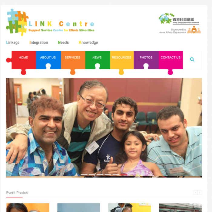 LINK Centre Website Development