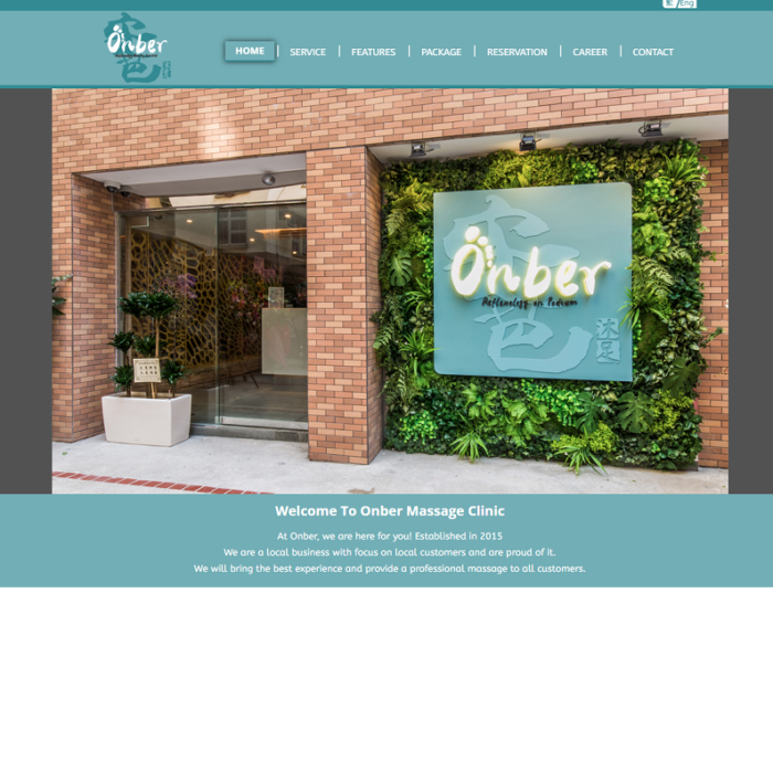 Onber CMS website