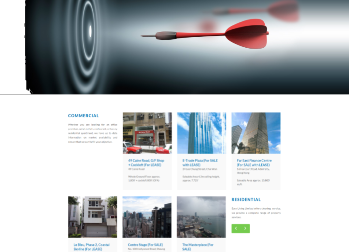Residence.hk property responsive website