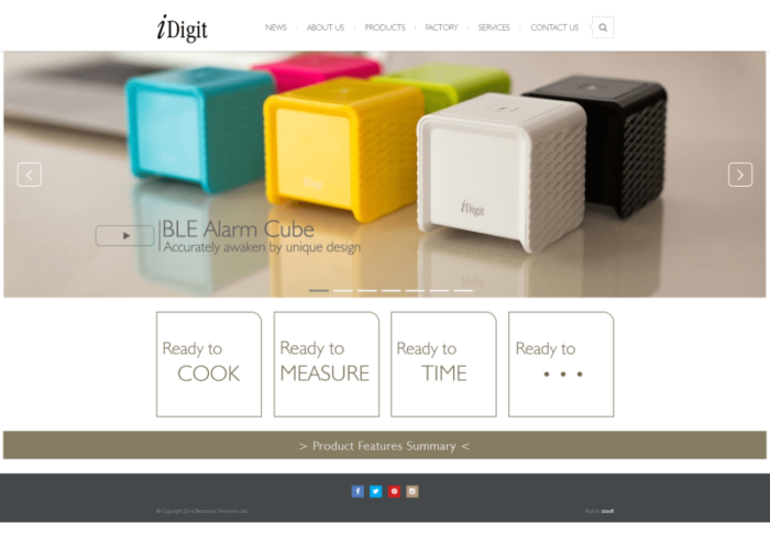 Electronics Tomorrow Limited responsive website