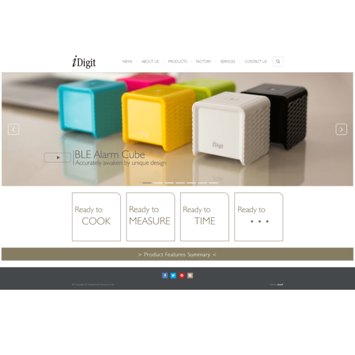 Electronics Tomorrow Limited responsive website