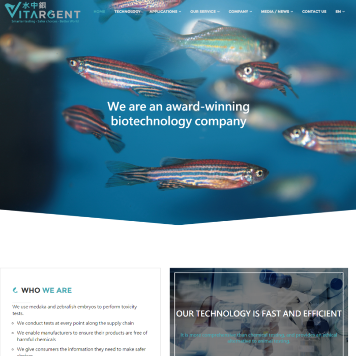 Vitargent (International) Biotechnology Limited WordPress Website