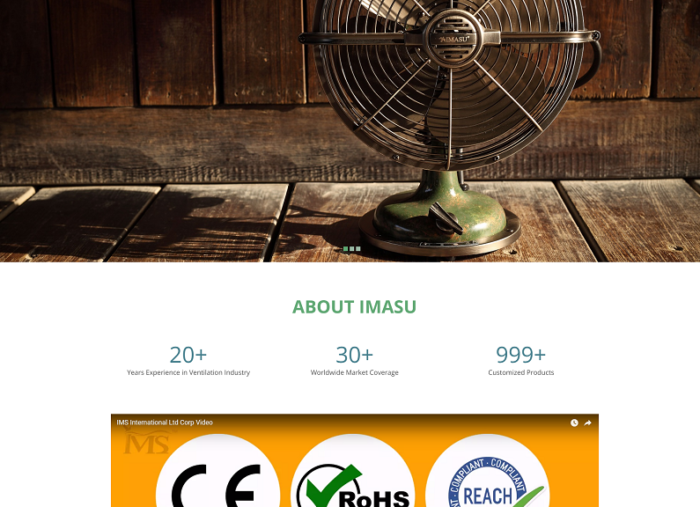 IMASU WordPress Website